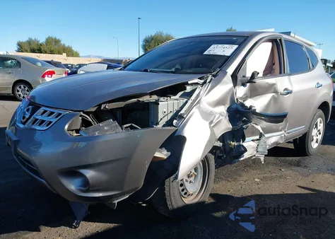 2013 Nissan Rogue S from USA, damaged, VIN JN8AS5MT7DW038297